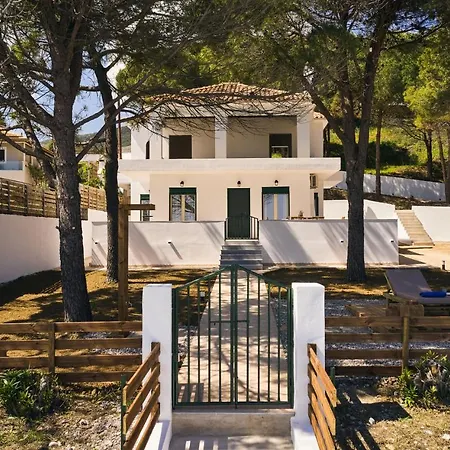 Vera Villa - Brand New Seafront Villa! Alykes  Buitenkant foto