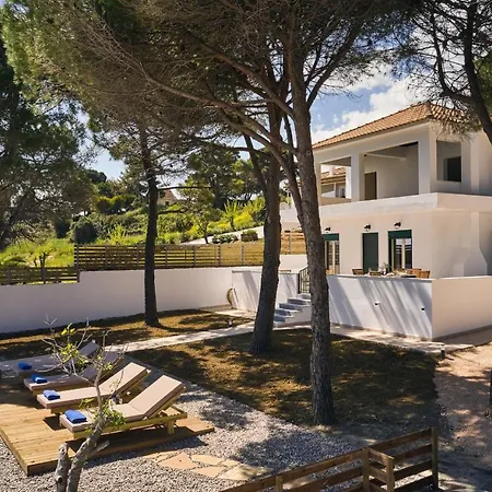 Vera Villa - Brand New Seafront Villa! Alykes  Buitenkant foto